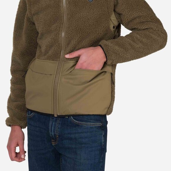 NEW ROSSIGNOL Full-zip Logo Fleece Jacket fig for men 561mn - Picture 6 of 10